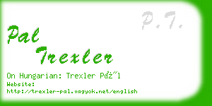 pal trexler business card